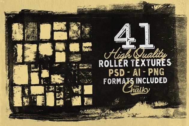 辊涂料背景纹理 41 Roller Paint Textures