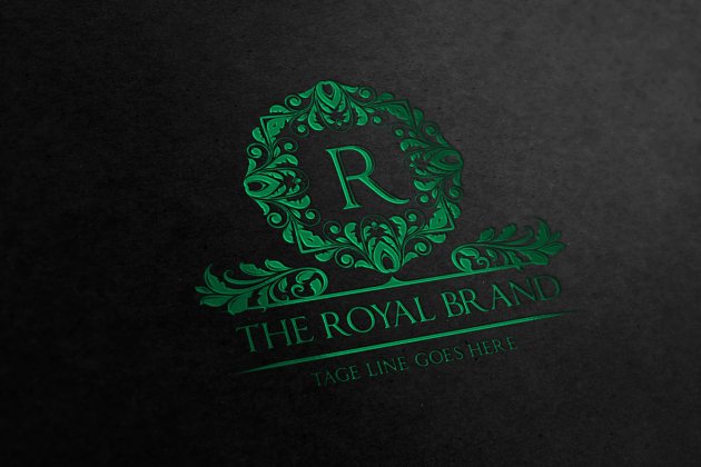 经典酷炫logo素材 The Royal Brand