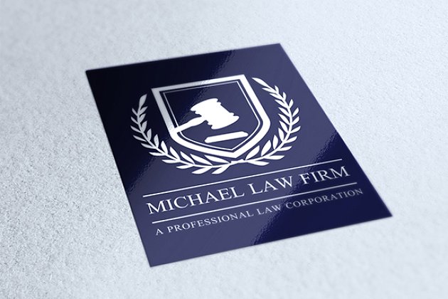法律事务所logo模板 Law Firm Logo