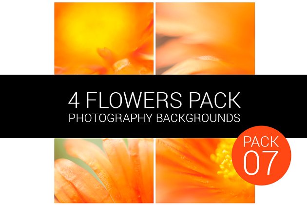 花卉背景包 Flower Pack 07