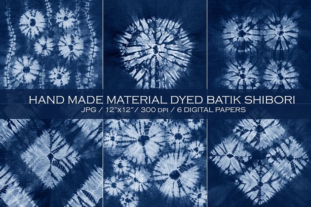 材料染色蜡染背景纹理 Material dyed batik. Shibori