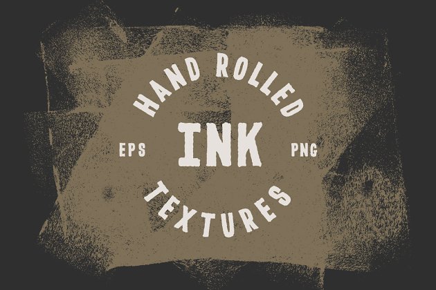 手绘肌理背景纹理 Hand Rolled Ink Textures