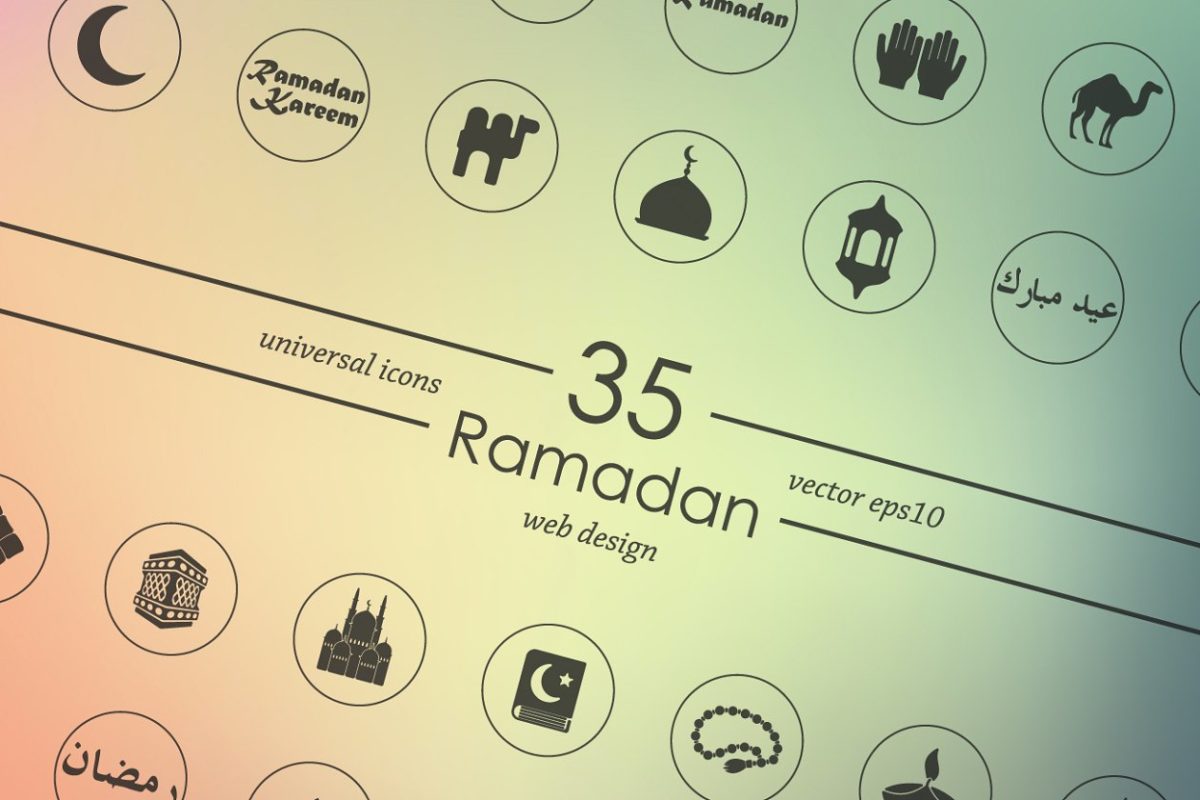 阿拉伯斋月图标素材 35 RAMADAN icons