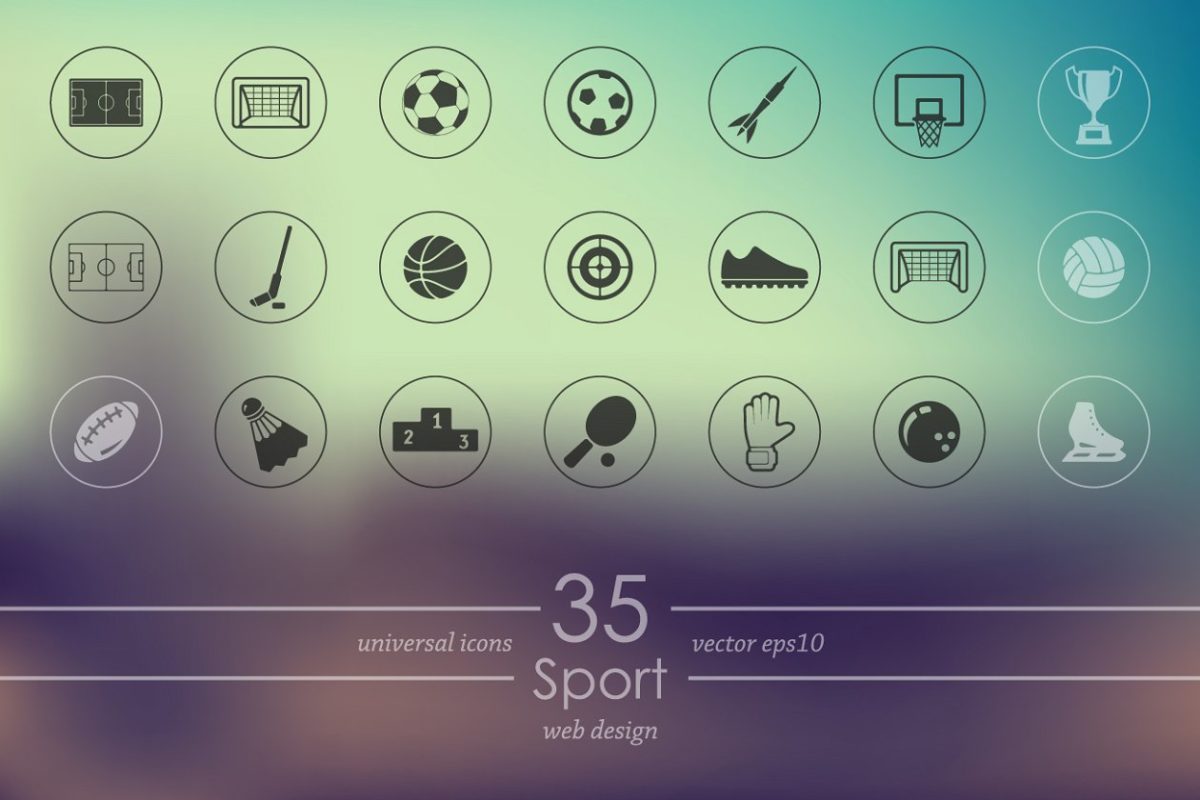 运动图标素材 35 SPORT icons