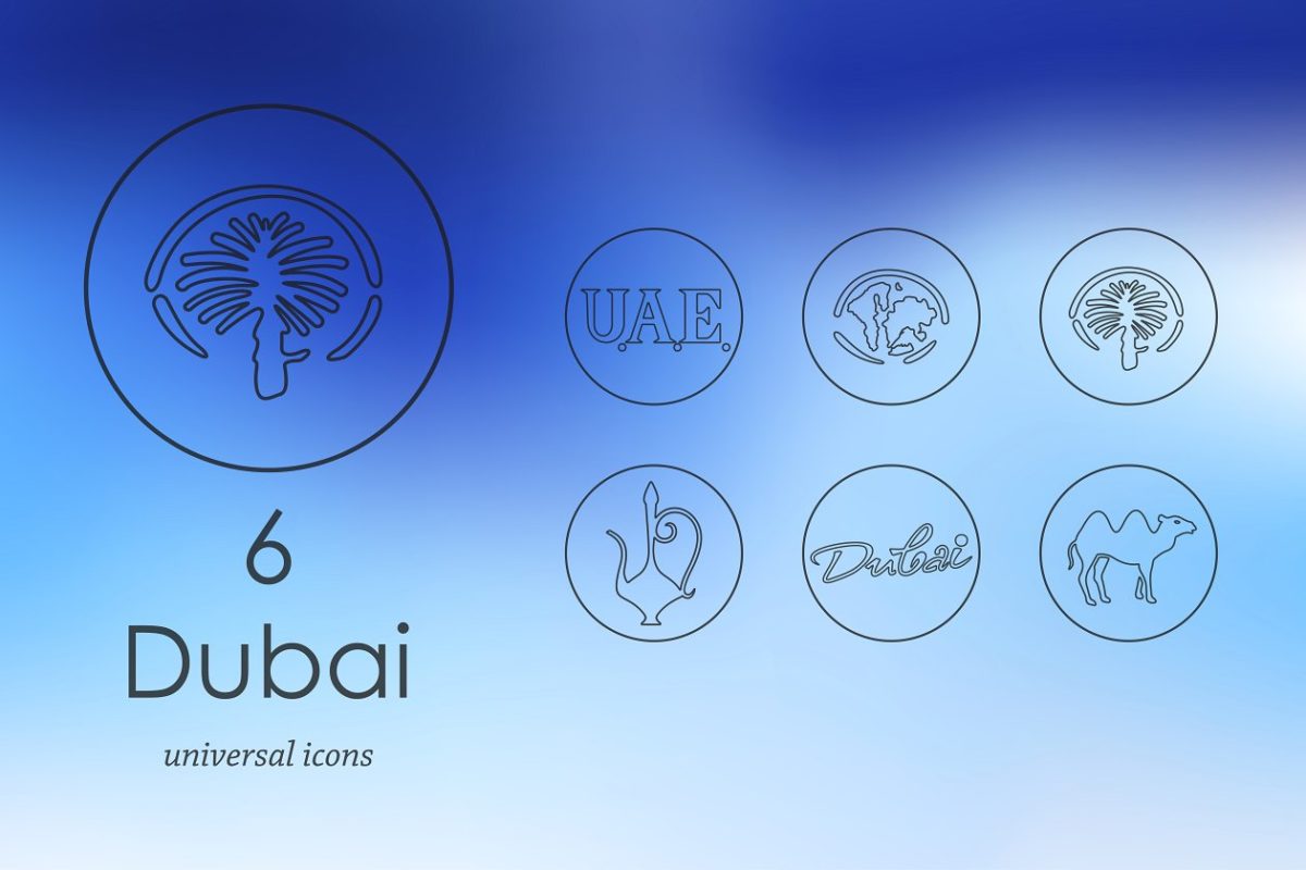 迪拜元素图标 6 Dubai icons