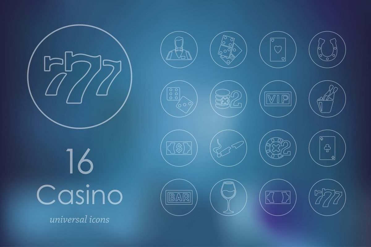 游戏图标素材 16 casino icons