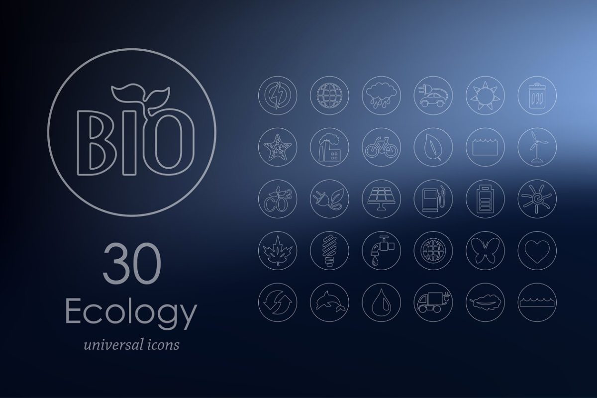 30个生态图标下载 30 ecology icons