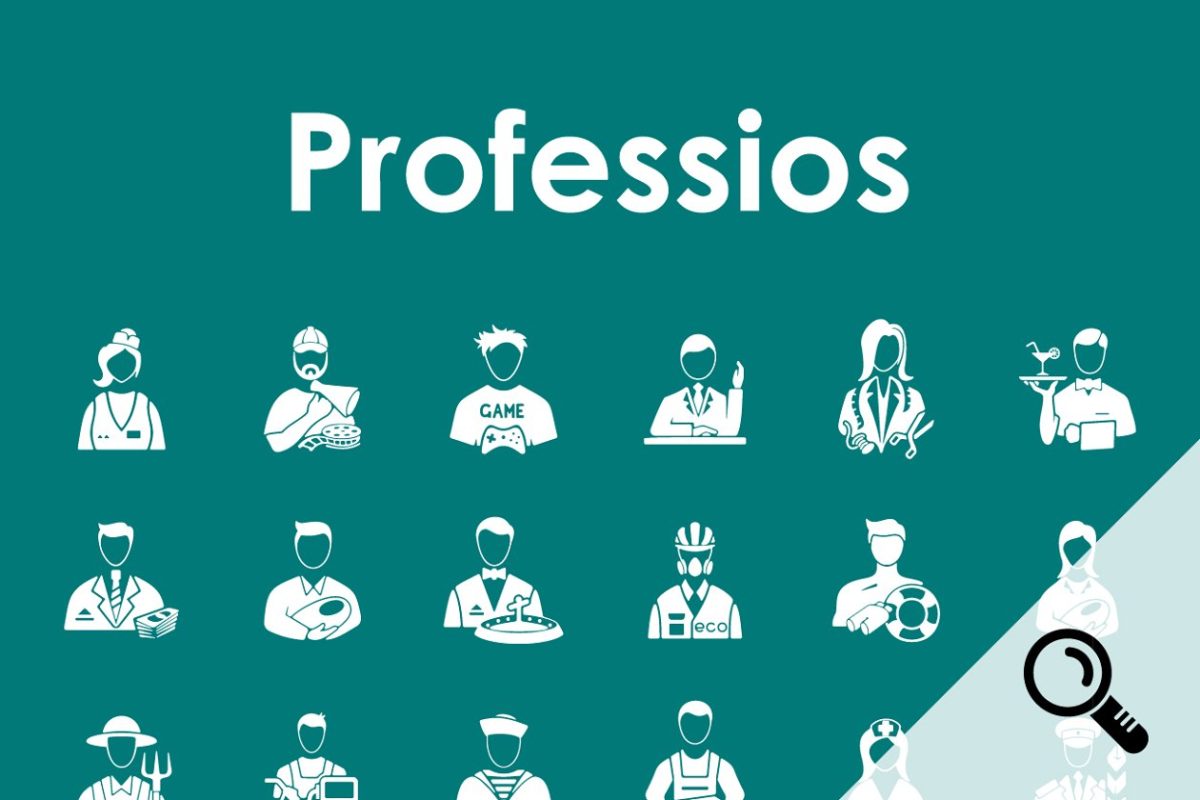 职业矢量图标素材 30 PROFESSIONS simple icons