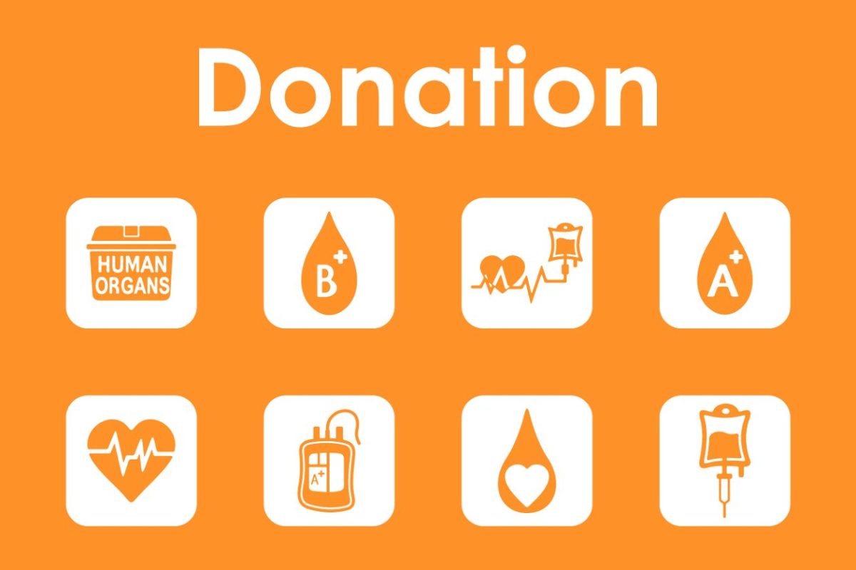 捐赠图标素材 Donation simple icons