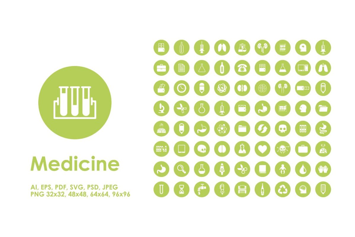 医疗医学图标下载 Medicine icons