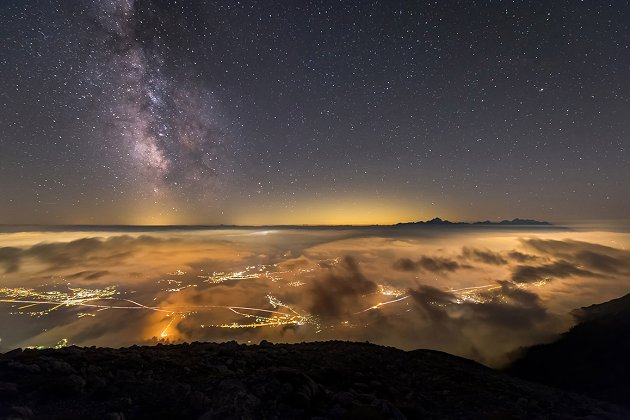 银河时光照片 4K Time-lapse of Milky Way