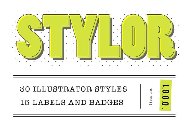 徽章logo素材模板 STYLOR – Styles, Labels & Badges No1
