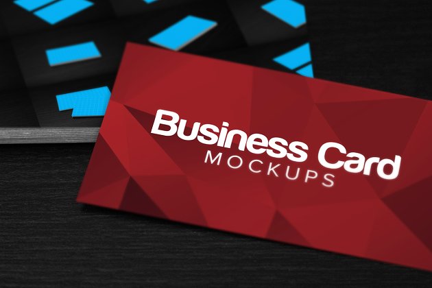 11种商业名片设计展示样机 11 Business Card Mockups