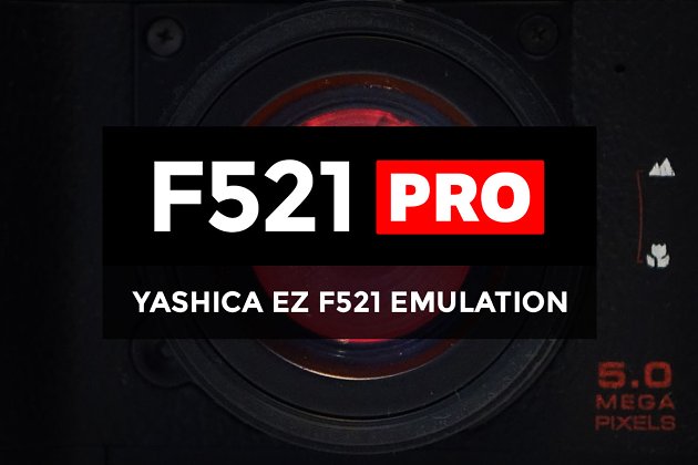 ps特效滤镜动作 Yashica EZ F521 Emulation [PRO]