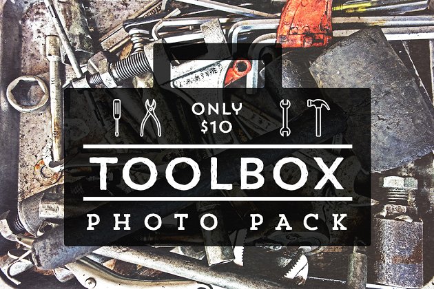 修理工具高清照片素材 Toolbox Photo Pack