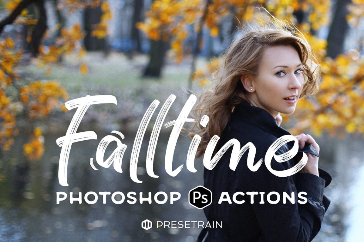 秋天效果的PS动作 Falltime – Autumn Photoshop Actions