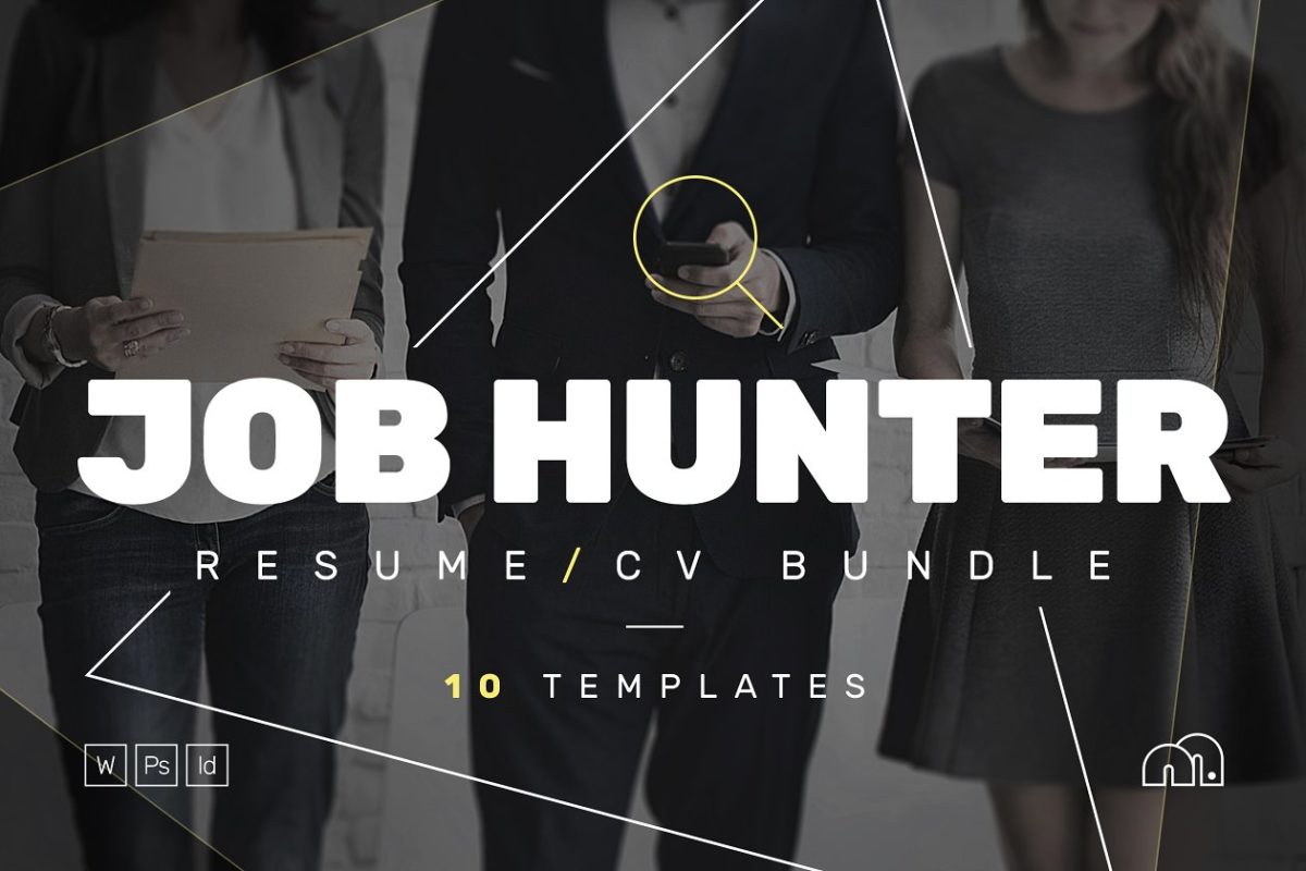 职场必备简历模版套装 Resume/CV Bundle – JOB HUNTER