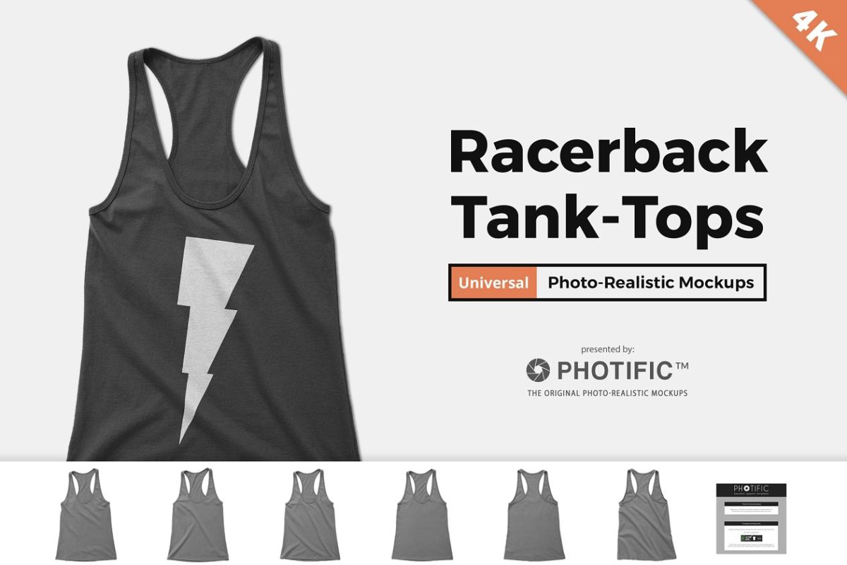 交叉吊带女士背心样机模板 Women’s Racerback Tank-Top Mockups