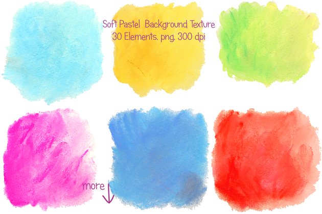 柔和的粉彩纹理背景 Soft Pastel Texture Background