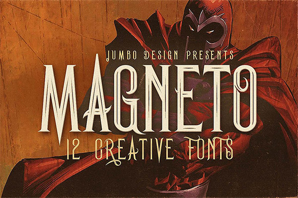 Magneto – 复古风格字体