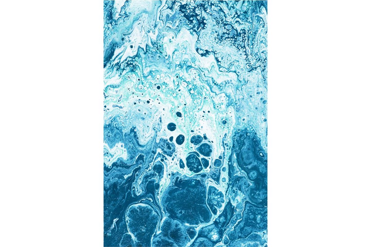 大理石纹理背景 White-blue marble texture