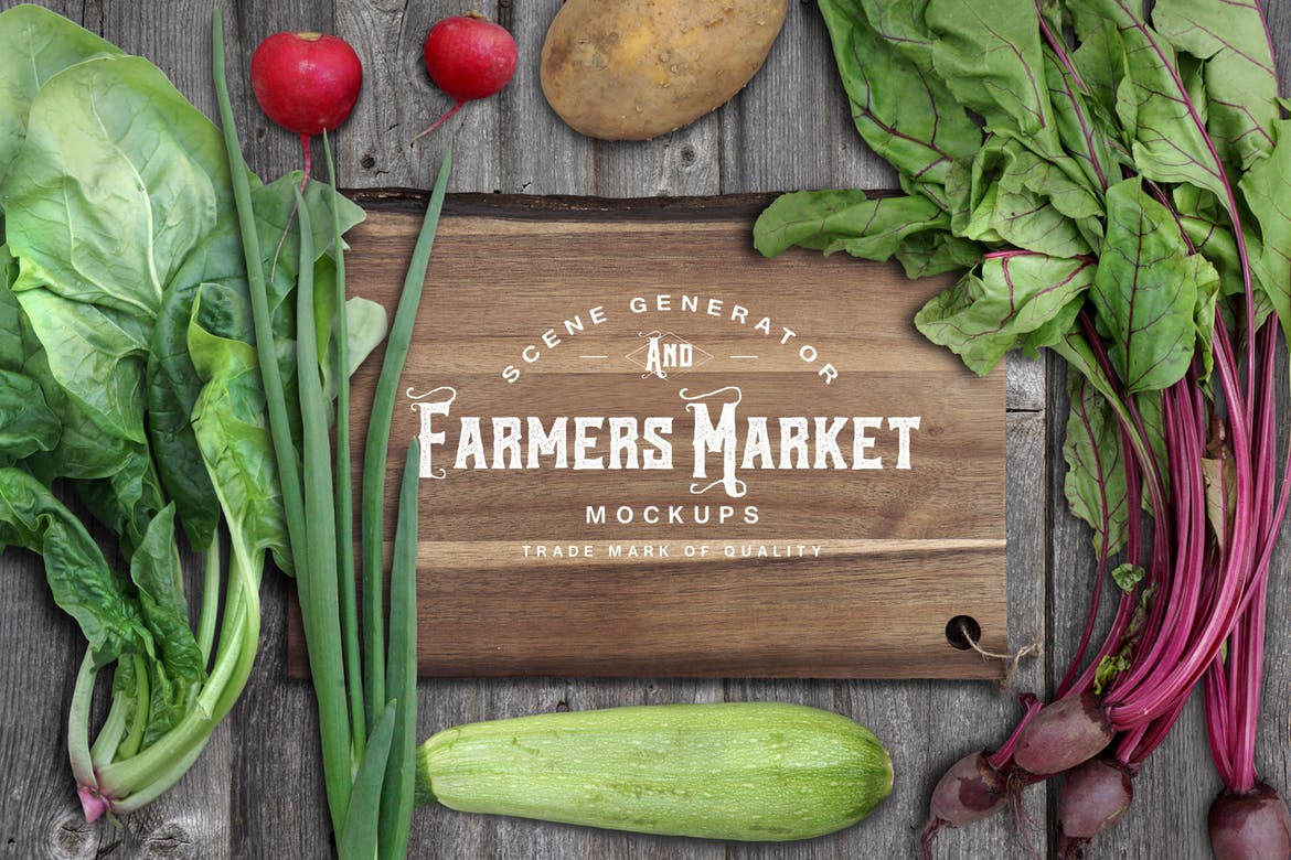 样机 | 蔬菜果蔬农贸市场场景发生器