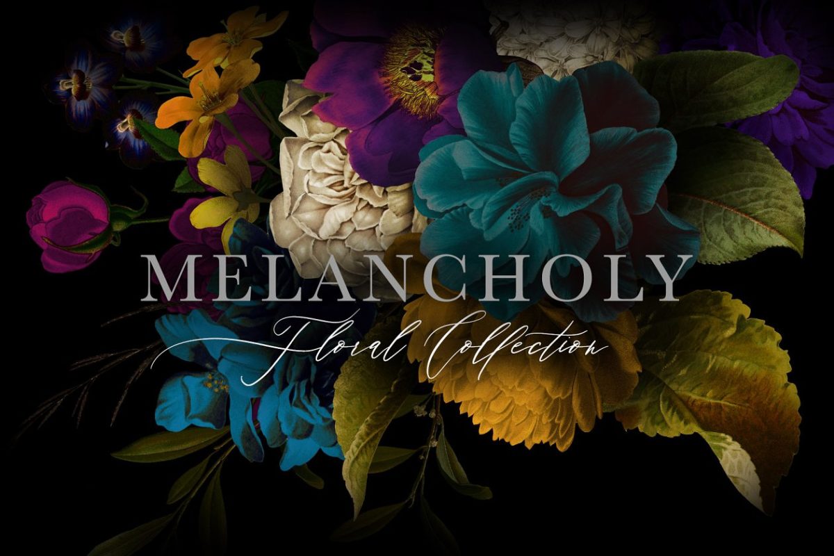 忧郁的花卉集合 Melancholy Floral Collection