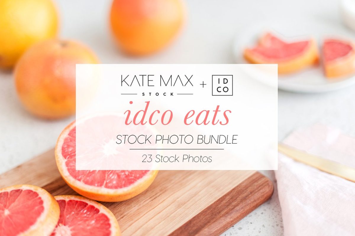 水果美食照片包 IDCO Eats Stock Photo Bundle