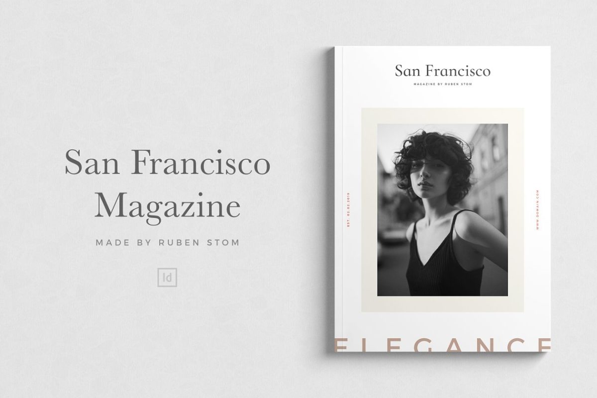 时尚旧金山杂志模板 San Francisco Magazine