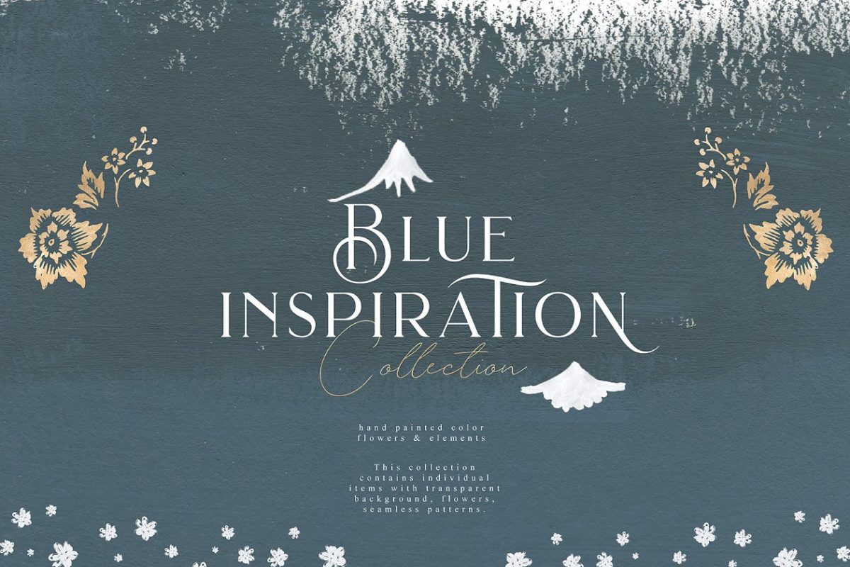 蓝色灵感插画集 Blue Inspiration Collection