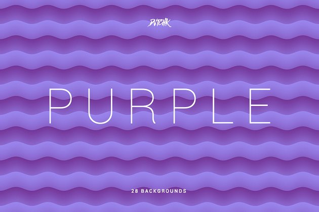 紫色抽象柔和波纹背景 Purple | Soft Abstract Wavy Bgs
