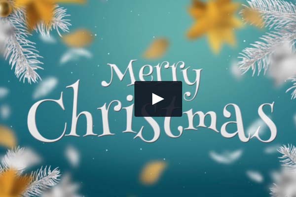 时尚动感氛围强的圣诞节视频相册 AE 模板 [AEP]