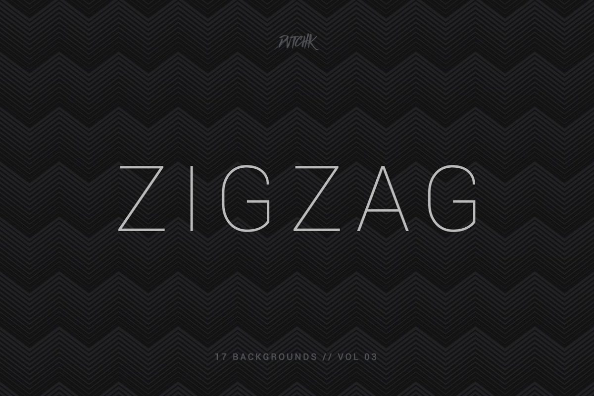 无缝抽象背景纹理 ZigZag | Seamless Abstract Bgs | V03