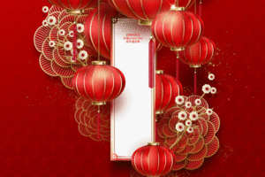 奢华雍容华贵的高品质稀有少见的矢量格式2019猪年中国风新年元旦春节海报banner宣传单DM设计模板（AI）