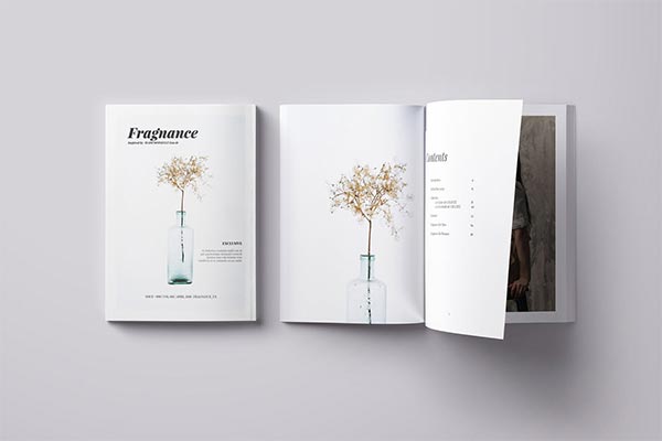 清新时尚高端多用途的高品质10页LOOKBOOK产品目录房地产楼书时尚杂志版式设计模板（indd）