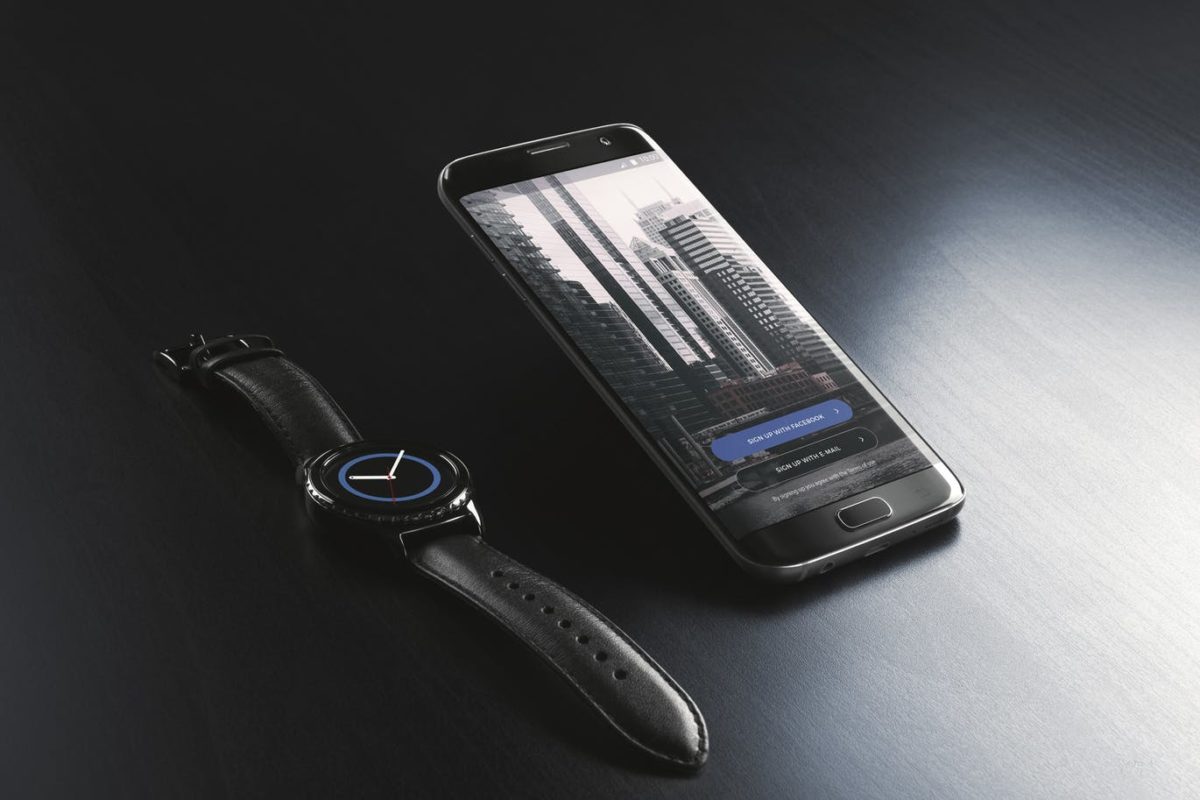 Mockup | 时尚优质高品质Android手机应用图像模拟样机Galaxy S7