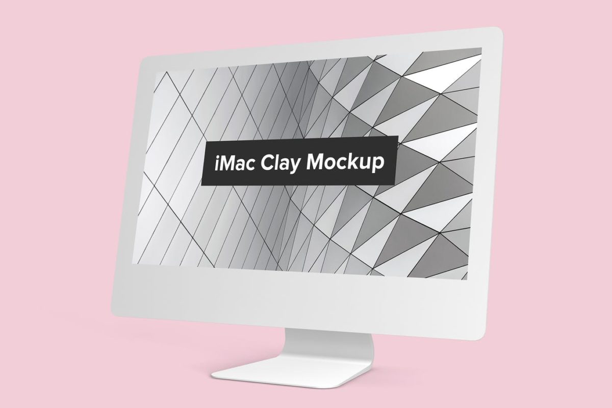 Mockups | 苹果一体机电脑 iMac Pro 5K 智能对象样机下载
