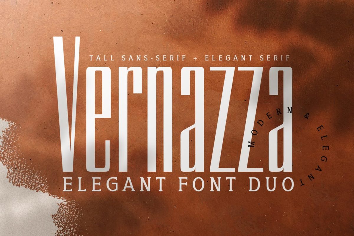 Fonts | 高端优雅高大质朴迷人风格英文衬线字体设计