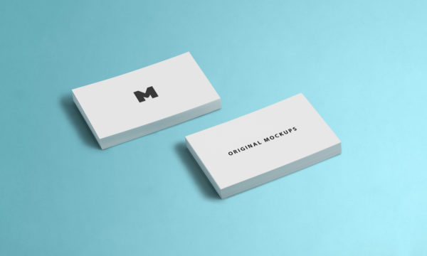 商业卡片样机 Business Card Mockup 03