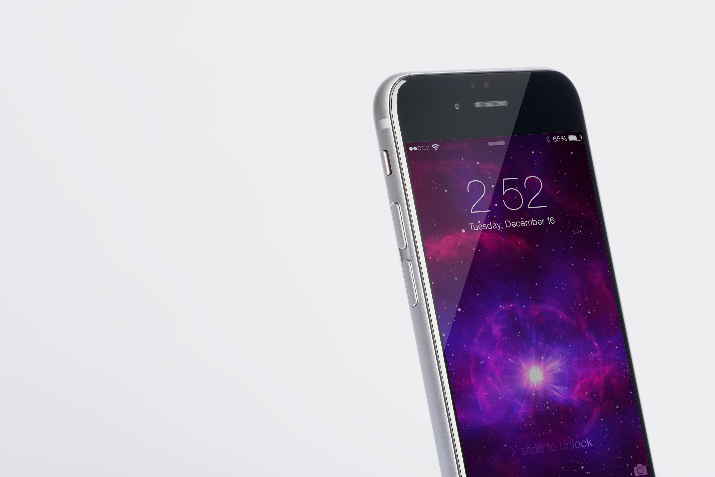 iphone 6太空灰psd模型 iphone 6 spacegray psd mockup 04