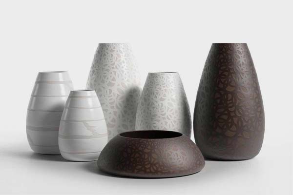 高质量瓷器花瓶3D模型c4d素材模型套装下载[C4D,OBJ,FBX,MAX]