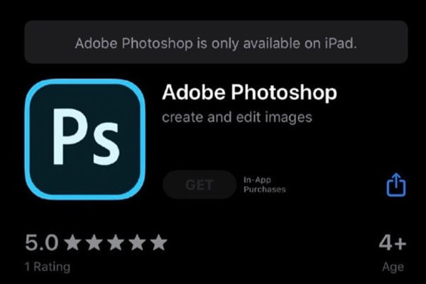 iPad能发成为生产力工具？Photoshop iPad 完整版本正式上架苹果App Store