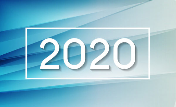 时尚2020新年字体元素