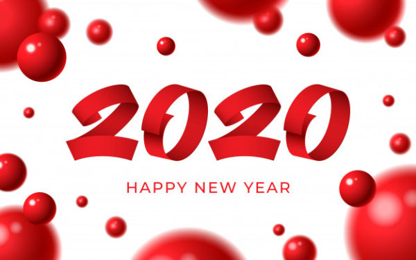 2020新年灯笼装饰字体素材