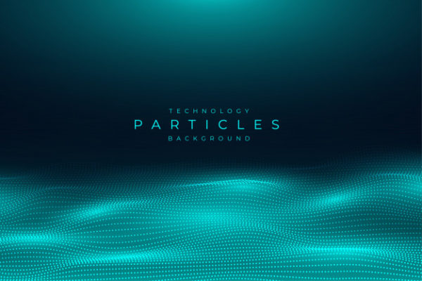 抽象粒子效果科技背景