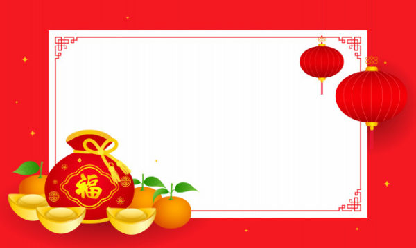 中国新年贺卡设计素材