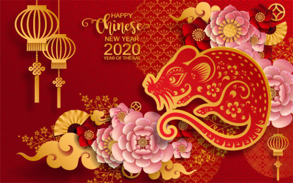 中国传统新年装饰素材