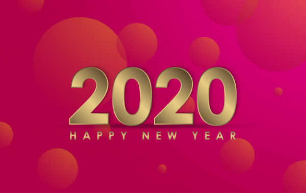2020新年元素背景