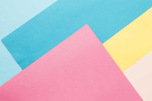 五颜六色的纸张科技背景 Multicolored paper background Photo