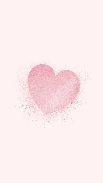 粉色爱心横幅素材 Pink heart banner Vector